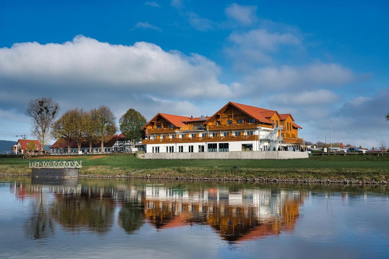 Hotel Grohnder Faehrhaus Emmerthal エクステリア 写真